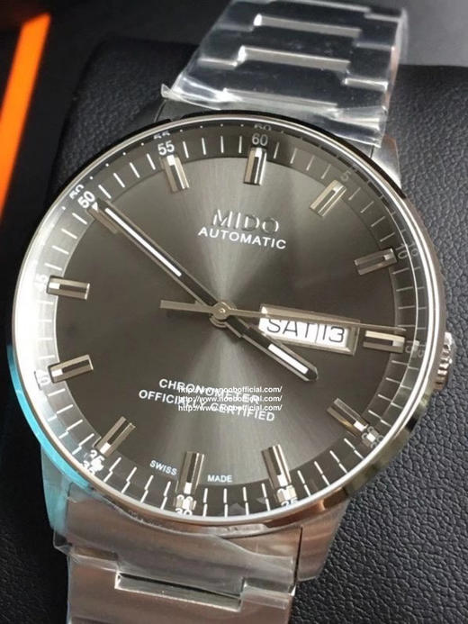 原单品质美度MIDO高端指挥官系列，自动机械男表，搭载2836机芯，40mm表径，蓝宝石玻璃，50m防水，大气设计渗透着美度一如既往的豁达与自信，一表一码三码一表。 商品图7