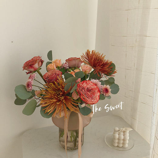 浪漫烟花 · 瓶插花   含花瓶 商品图0