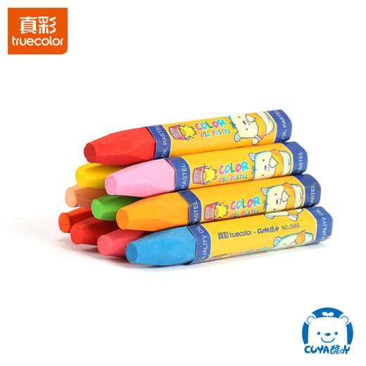 真彩酷吖金装六角形油画棒文具绘画美术工具 商品图2