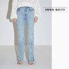 Miss Sixty2021春季新款牛仔裤女纯棉高腰直筒开衩6N1JJ0270000 商品缩略图0