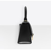 BALENCIAGA 巴黎世家 女士 Hourglass系列 小号沙漏包闪亮黑色小牛皮手提包 黑色 592833 1QJ4M 1000 商品缩略图2