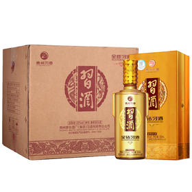 【推荐】习酒 53度金质习酒（钻石版） 酱香型高度白酒 500ml*6 整箱装（新老包装随机发货）
