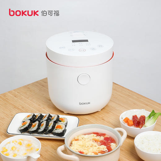 【虹吸下沥双重沥糖】韩国伯可福沥糖饭煲 2L 商品图0
