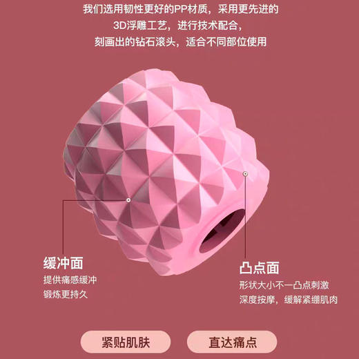 瑜伽美腿 新款环形夹腿滚轮按摩器 商品图7