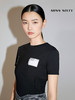 Miss Sixty2021春季新款T恤女纯棉字母印花网纱拼接6N1SJ0590000 商品缩略图3