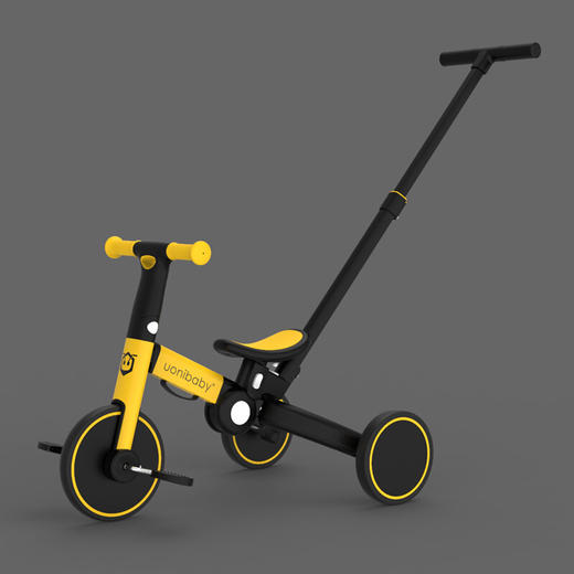 Uonibaby儿童多功能三轮车溜娃车滑行车1-3-6岁T801  SLC 商品图2