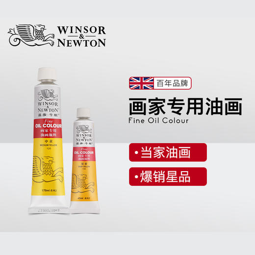 温莎牛顿新温单支油画颜料45ML 商品图0