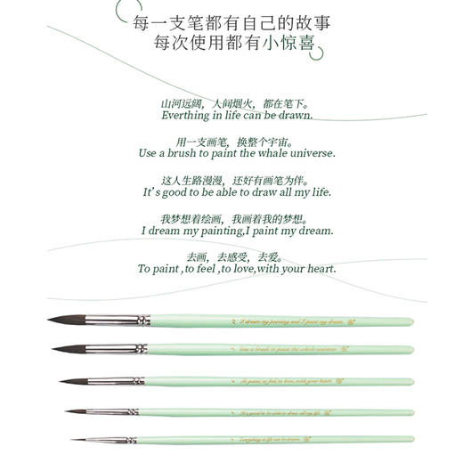 飞乐鸟鹭·水彩画笔文具画画美术工具 商品图2