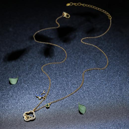 御花园系列喜鹊项链 商品图2