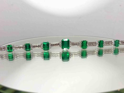 「节奏」祖母绿手链 商品图2