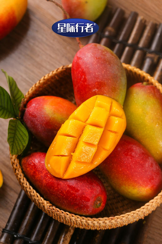 海南空运贵妃芒 树上熟无筋无丝 核小皮薄 堪称芒果界的天花板! 商品图3