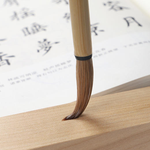 周虎臣精工兰竹毛笔成人学生书法 商品图2