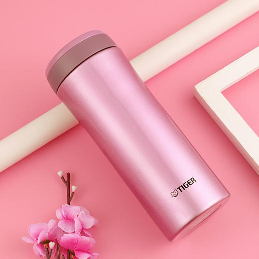 虎牌日本制不锈钢真空杯450mlMMK-A45C保温杯泡茶杯水杯 商品图1