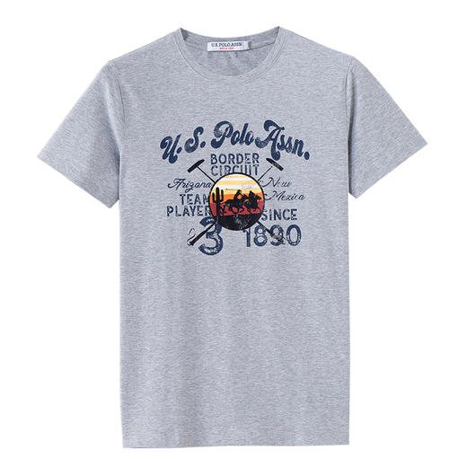 （Z）【自营】U.S.POLO 男短袖T恤 1192102004 商品图3