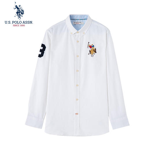 （Z）【自营】U.S.POLO 男长袖衬衫 ACSMQ-68504 商品图5