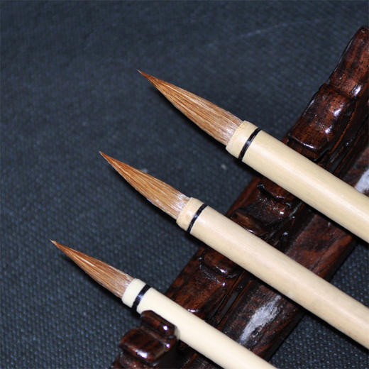 周虎臣长锋狼毫毛笔成人学生书法 商品图3