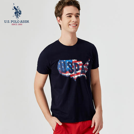 （Z）【自营】U.S.POLO USPA男士短袖T恤 1192102005 商品图1