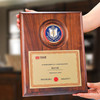 黑胡桃实木授权牌定制定做经销商木托奖牌荣誉证书定制牌匾制作 商品缩略图2
