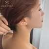 佐奈美（SANAMI）简约迷你款淡水珍珠时尚通用款耳钉z20102T004SW 商品缩略图2