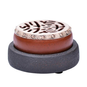 喜薰太平鼓盘香炉/XL139X国风香薰香器