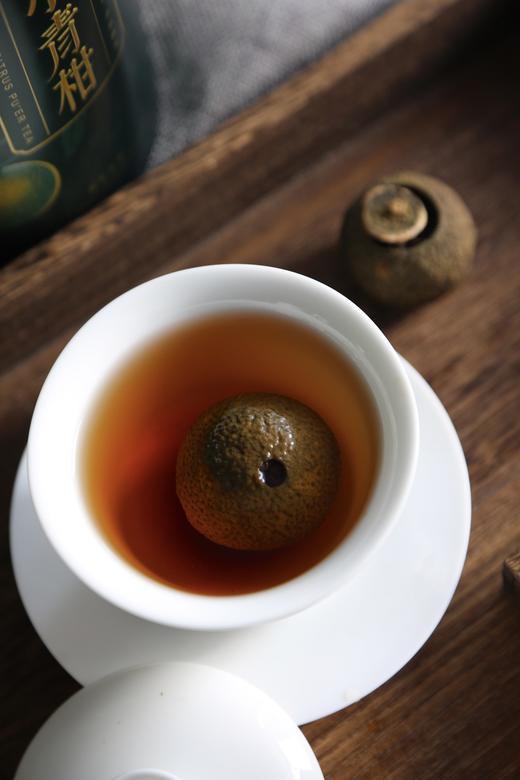 【新会生晒小青柑】选用10年宫廷金芽普洱制成 暖胃解腻 茶香果香 茶性温和 250克/罐 商品图2