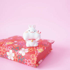 HUJI祤集摆件咕咕兔