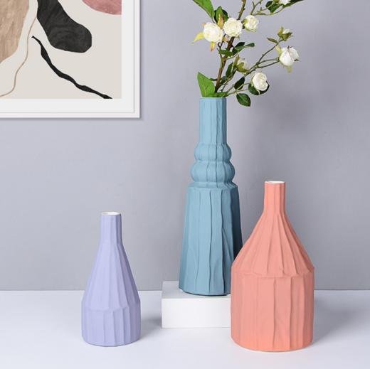 【家居摆件】莫兰迪陶瓷花瓶现代简约北欧陶瓷摆件家居酒店装饰用品陶瓷工艺品 商品图2