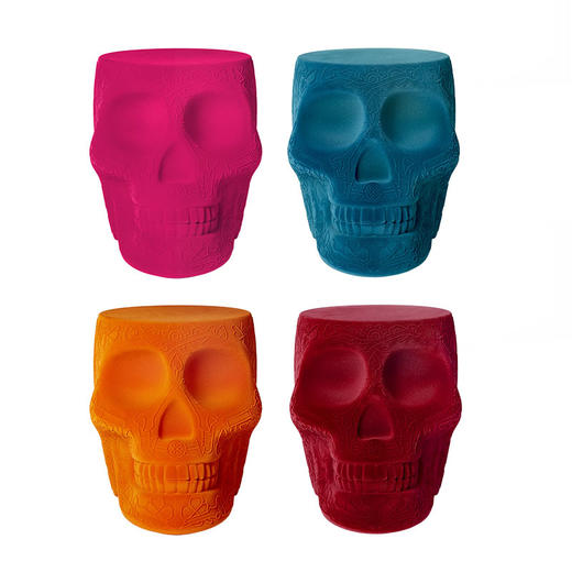 Qeeboo 骷髅头凳子 商品图4