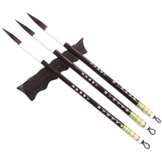 周虎臣精品水貂毛笔成人学生书法 商品图0