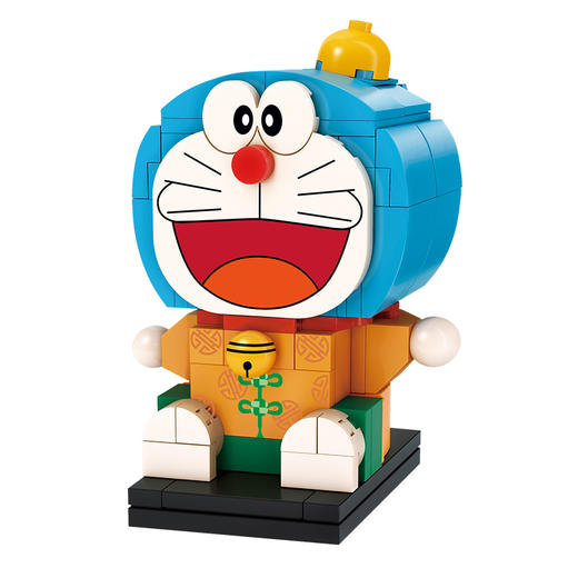 启蒙哆啦A梦益智早教积木男孩女孩新年生日礼物 商品图3
