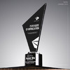 黑水晶奖杯创意优秀员工奖品奖牌比赛荣誉定制定做个性高档纪念品 商品缩略图3