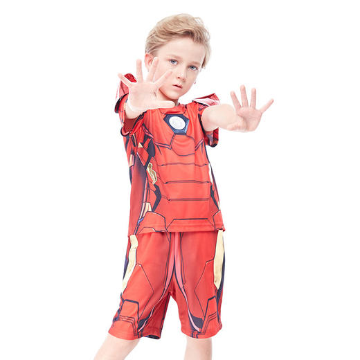 漫威钢铁侠正义英雄套装TP-2001-02儿童衣服服装新款童装 商品图3