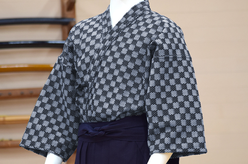 ｜国内现货｜【武州一】市松柄 一重剣道着 白色
