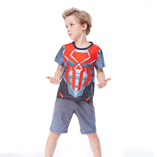 漫威蜘蛛侠正义英雄套装TP-2001-01儿童衣服服装新款童装 商品图2