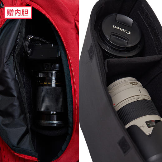 【JNE一泊二日Plus双肩背包】旅行双肩包，多功能摄影包，可搭配摄影内胆，多颜色可选~ 商品图3