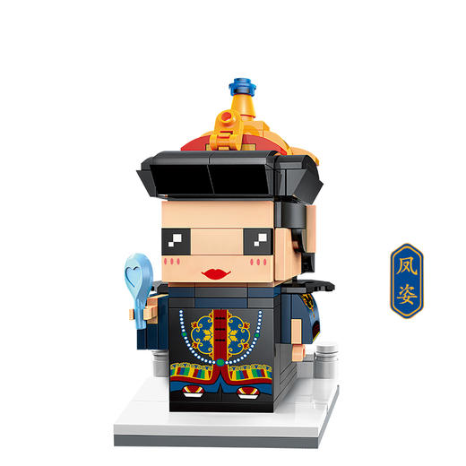 启蒙故宫系列益智早教积木男孩女孩新年生日礼物 商品图0