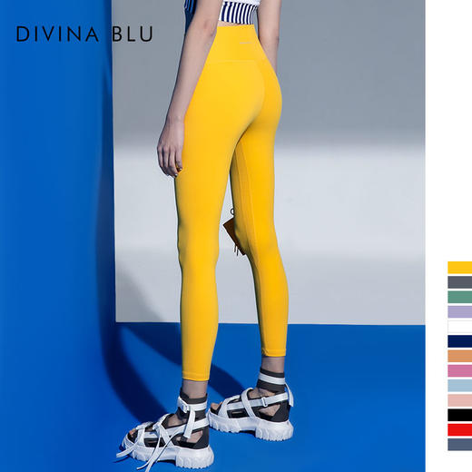 DIVINA BLU 瑜伽服 伦敦裸感九分裤14 迪唯纳经典九分裤 商品图3