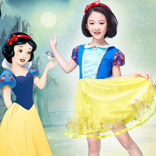 迪士尼迪士尼公主梦幻礼盒/白雪公主·善良仙境HS-1705-008儿童衣服服装新款 商品图1