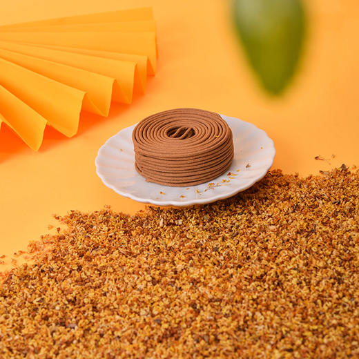 喜薰江南桂花香盘香/J015国风香薰香器 商品图3