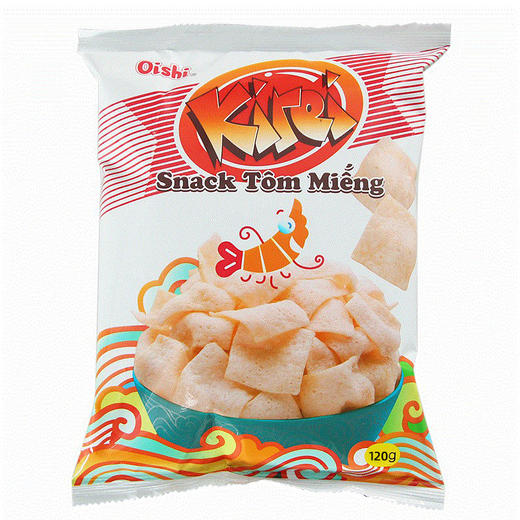 120g上好佳鲜味虾片  香味浓郁 口感酥脆 商品图0