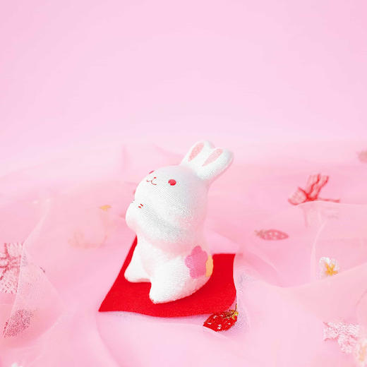 HUJI祤集摆件祈福樱小兔（布） 商品图0