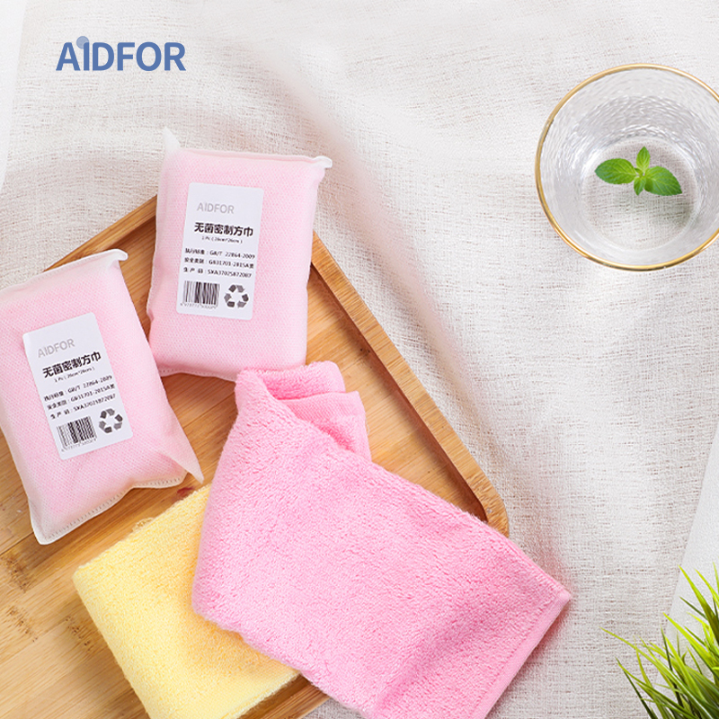 【防尘防水独立包装】AIDFOR无菌密制方巾（颜色随机）