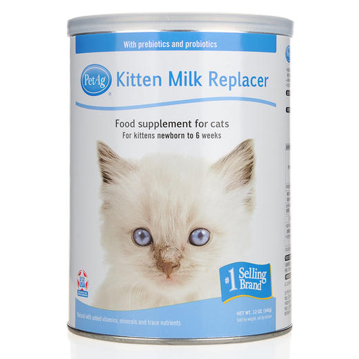 幼猫专用羊奶粉均衡配方接近母乳 倍酷Petag美国进口 340g 商品图0