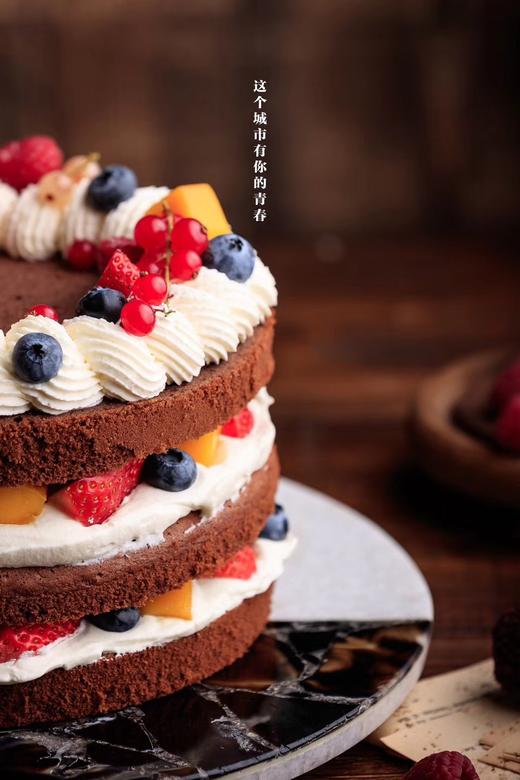 巧克力水果裸蛋糕 | 内含：芒果 草莓 蓝莓 树莓 商品图3