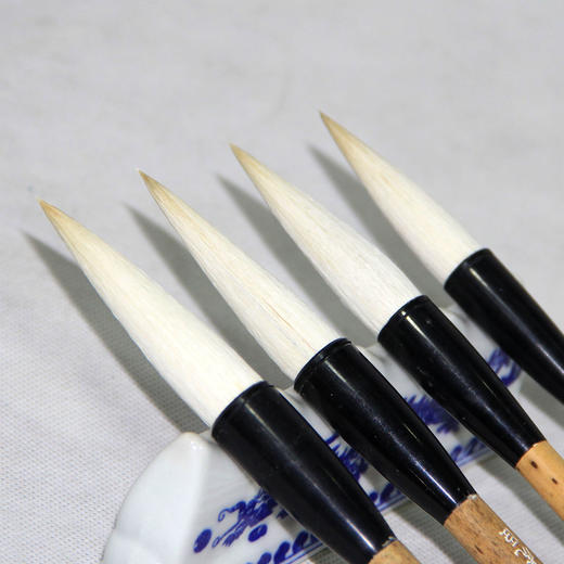 周虎臣净纯宿羊毫提笔毛笔成人学生书法 商品图4