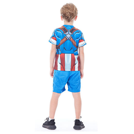漫威美国队长正义英雄套装TP-2001-03儿童衣服服装新款童装 商品图3
