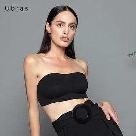 Ubras无肩带隐形无痕抹胸内衣女无钢圈款裹胸防走光内衣文胸