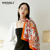 【线上专款】双面印花大方巾-花间趣 商品缩略图4