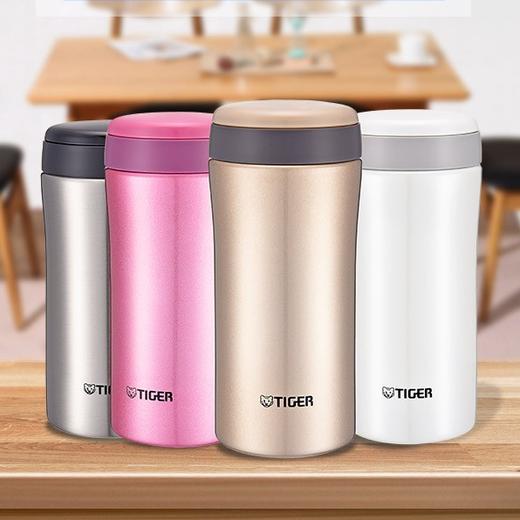 虎牌日本制不锈钢真空杯350ML/MMK-A35C保温杯泡茶杯水杯 商品图0