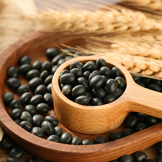 「绿芯黑豆」自然种植   农家自产  丰富宝宝膳食的五谷杂粮 商品图0